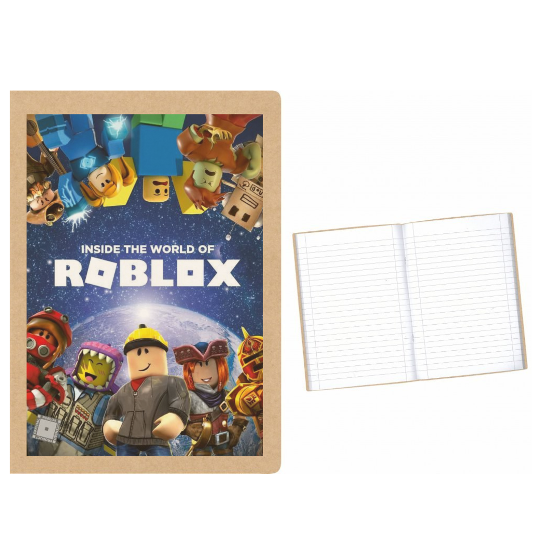 Roblox στάμπα σε Α5 τετράδιο