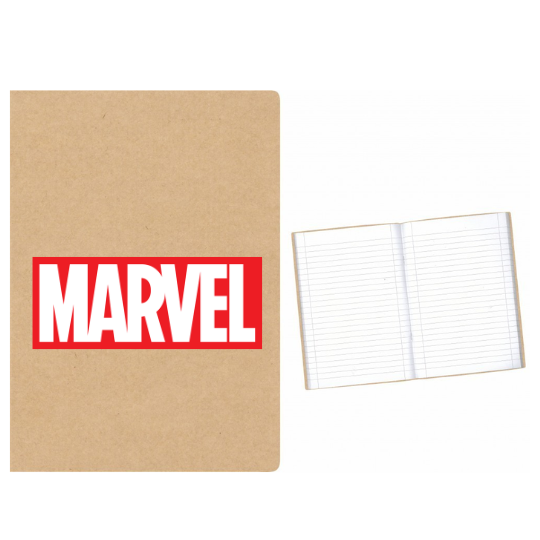 Marvel Logo στάμπα σε Α5 τετράδιο