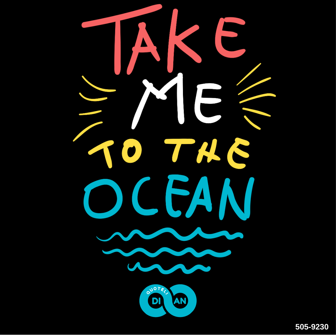 Στάμπα Summer Take me to the ocean (505-9230)