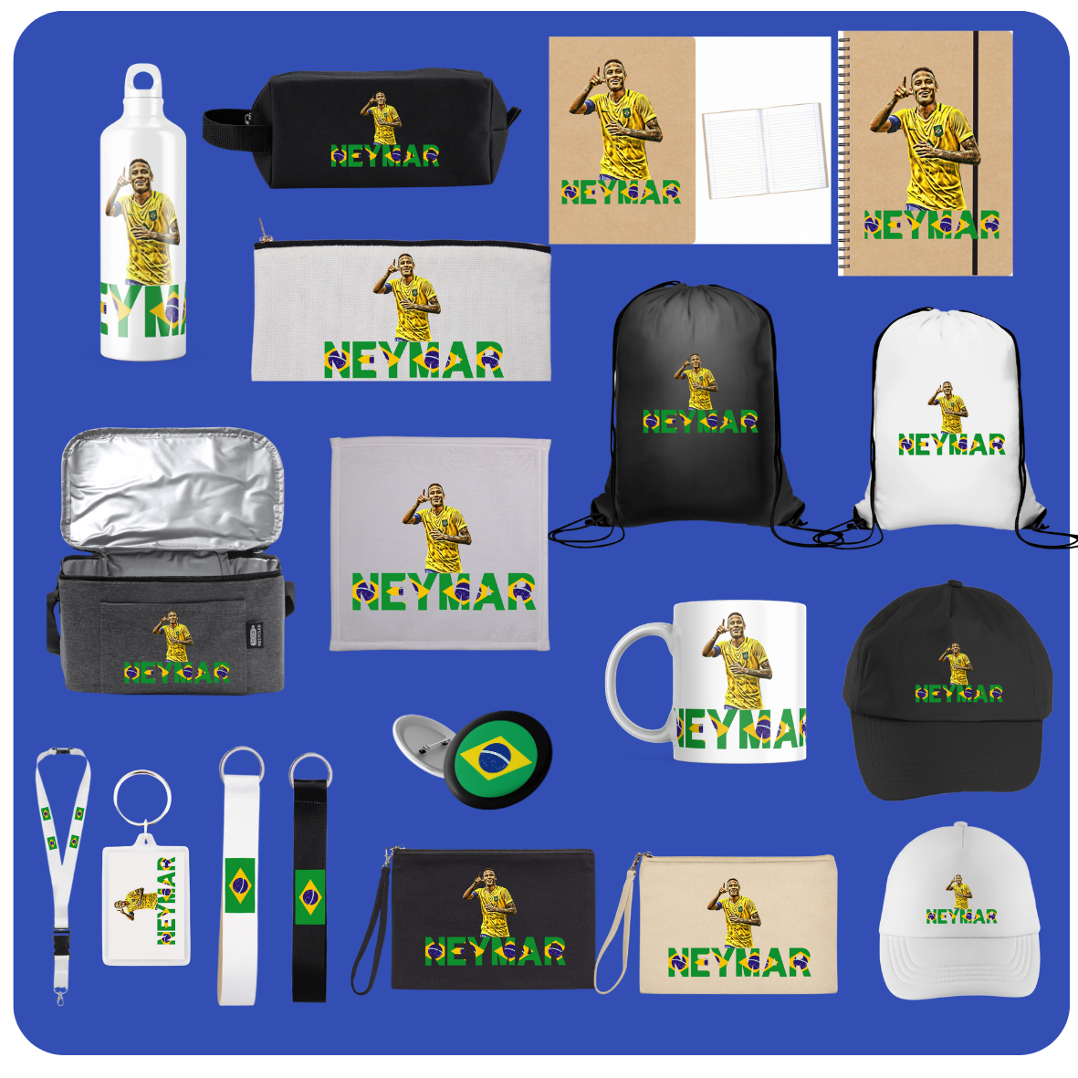Στάμπα Brazil Neymar (505-9952)