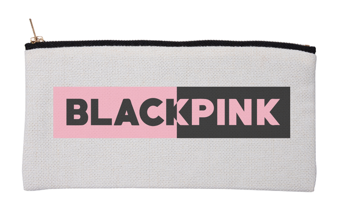Black Pink Logo Κασετίνα