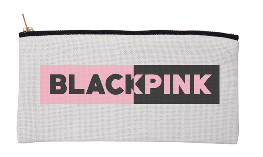 Black Pink Logo Κασετίνα