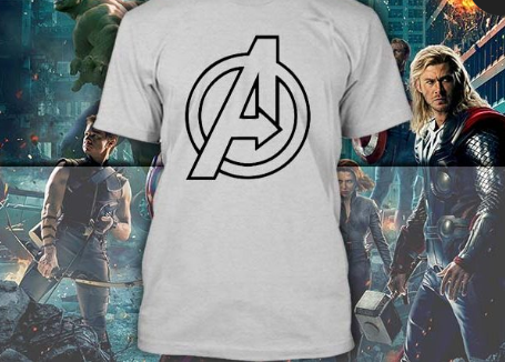(TSM-0003) ΜΠΛΟΥΖΑΚΙ TSHIRT MARVEL AVENGERS GREY
