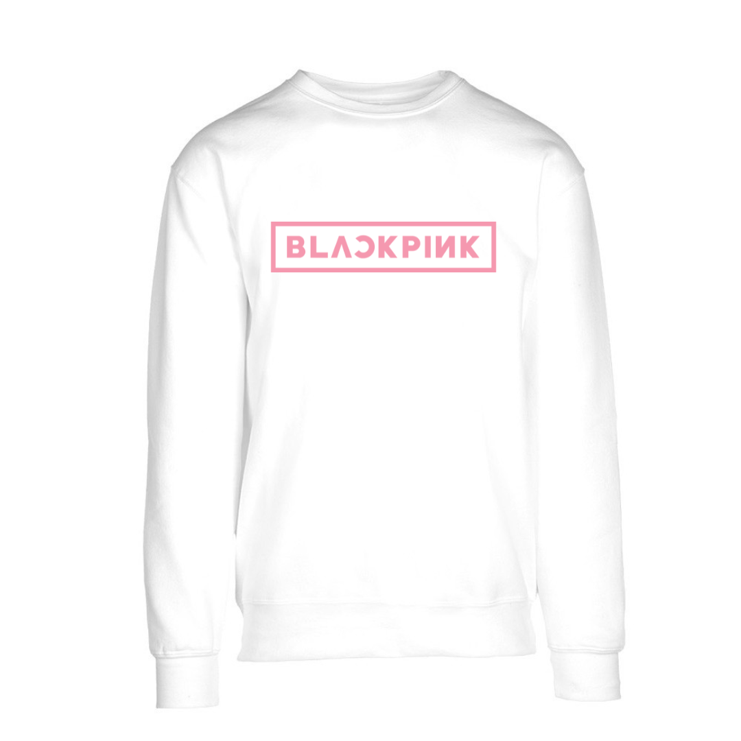 Μπλούζα φούτερ Black Pink Logo Pink