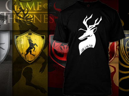 (TSGT-045) ΜΠΛΟΥΖΑΚΙ TSHIRT GAME OF THRONES OUR IS THE FURY BLACK