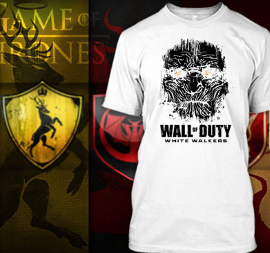 (TSGT-059) ΜΠΛΟΥΖΑΚΙ TSHIRT GAME OF THRONES WHITE WALKERS WHITE