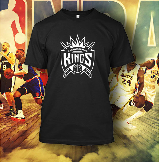 (TSNB-038 ΜΠΛΟΥΖΑΚΙ TSHIRT NBA SACRAMENTO KINGS BLACK
