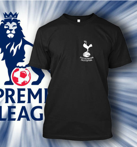 (TSPL-057) ΜΠΛΟΥΖΑΚΙ TSHIRT PREMIER LEAGUE TOTHENAM BLACK 2
