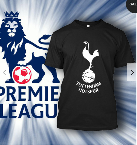 (TSPL-055) ΜΠΛΟΥΖΑΚΙ TSHIRT PREMIER LEAGUE TOTHENAM BLACK