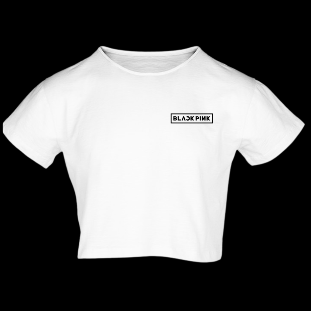 Tshirt_croptop_Black Pink Small Logo_1008-407