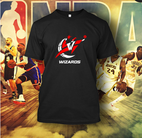 (TSNB-045 ΜΠΛΟΥΖΑΚΙ TSHIRT NBA WIZARDS BLACK