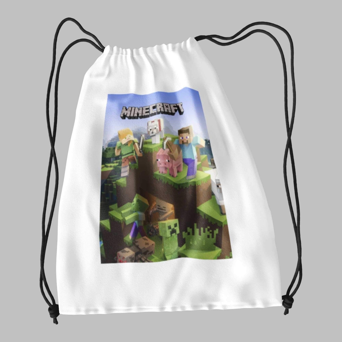 Σακίδιο ώμου με κορδόνια Minecraft