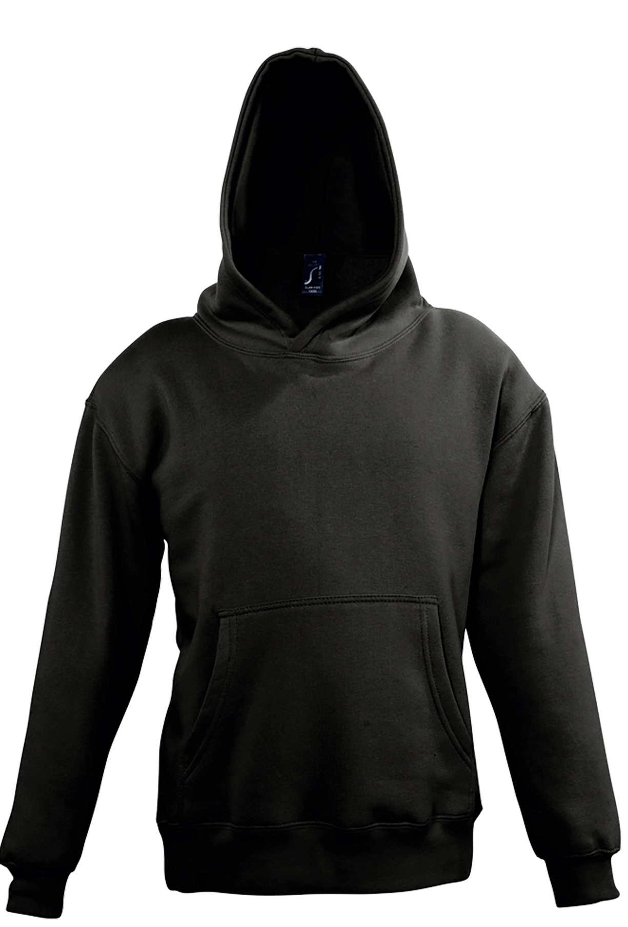 Φούτερ Παιδικό Μάυρο Μονόχρωμο