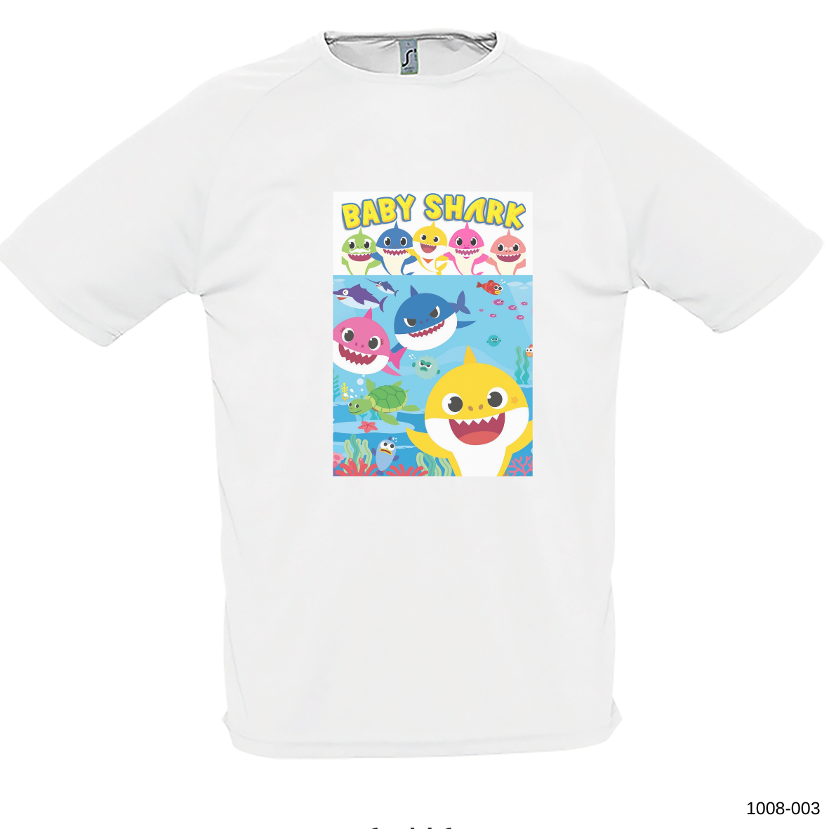 Dry Fit T-shirt Baby Shark