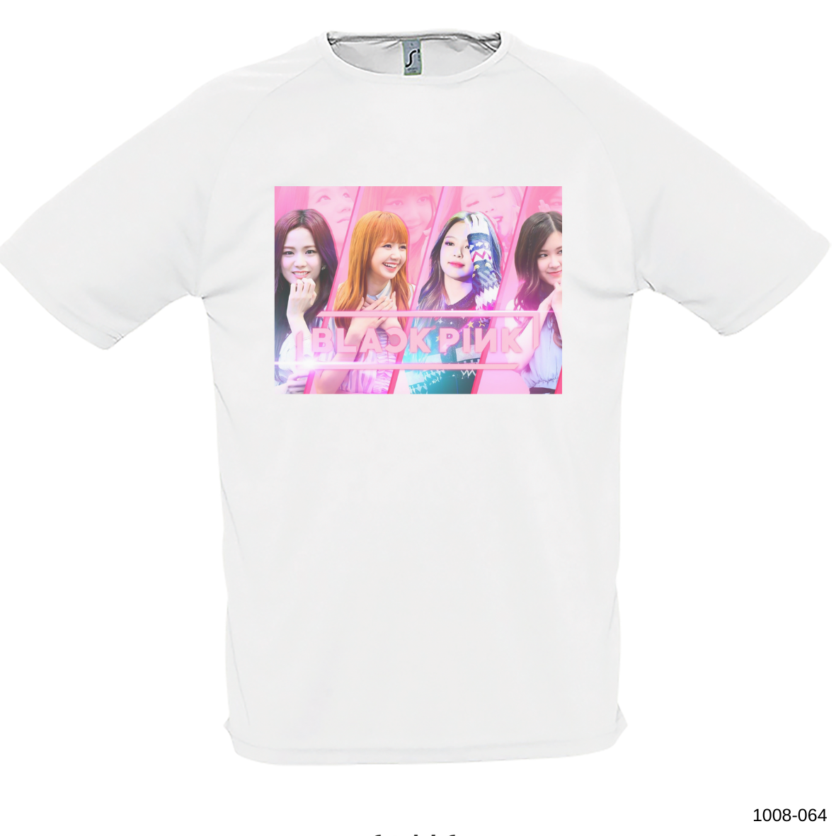 Dry Fit T-shirt Black Pink Shadow