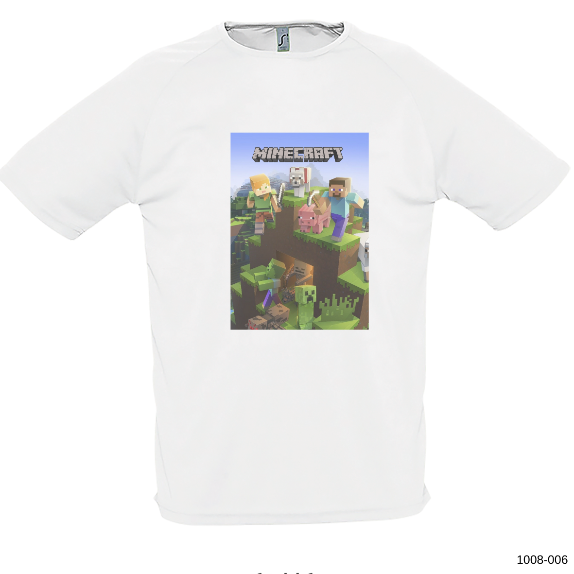 Dry Fit T-shirt Minecraft