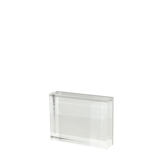 CRYSTAL - RECTANGULARE (8x6cm-20mm)