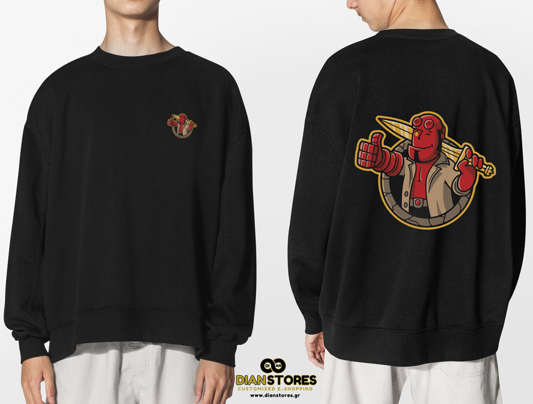 Φούτερ Μπλόυζα Hellboy