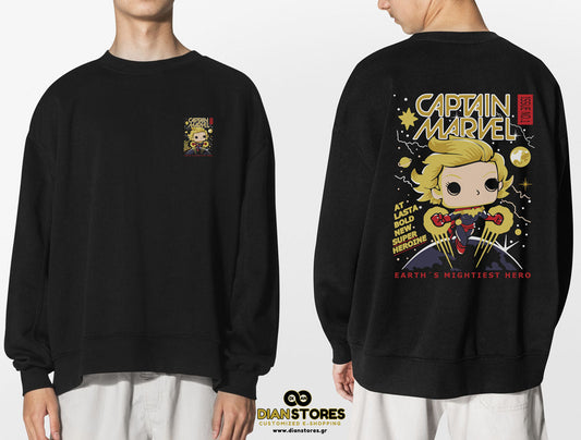 Φούτερ Μπλόυζα Captain Marvel