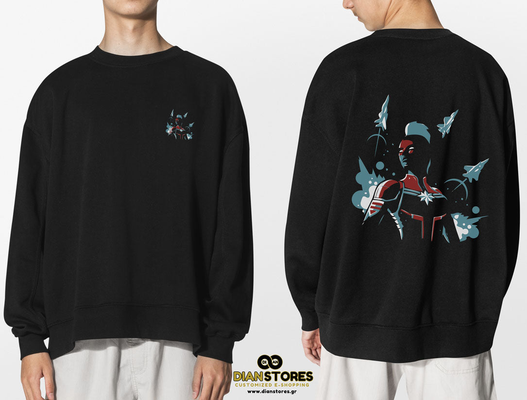 Φούτερ Μπλόυζα Captain Marvel