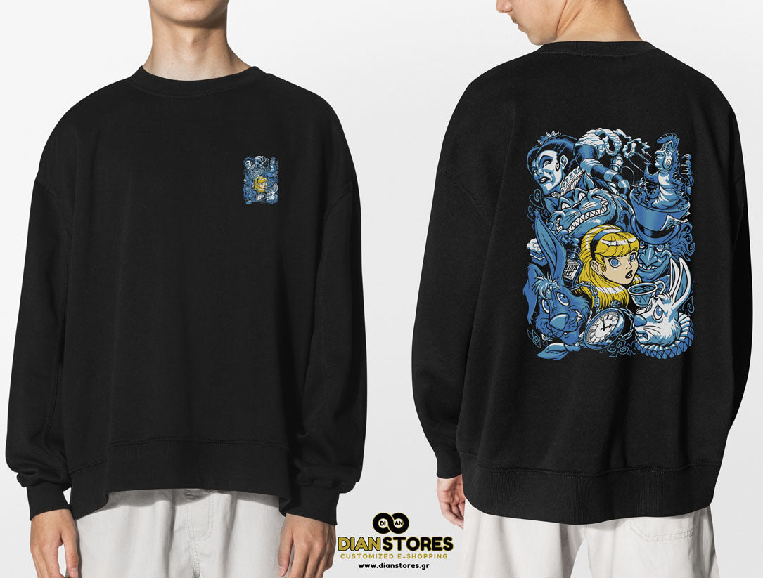 Φούτερ Μπλόυζα Alice in Wonderland