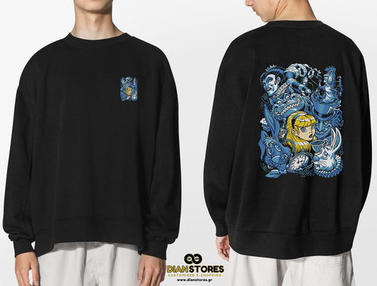 Φούτερ Μπλόυζα Alice in Wonderland