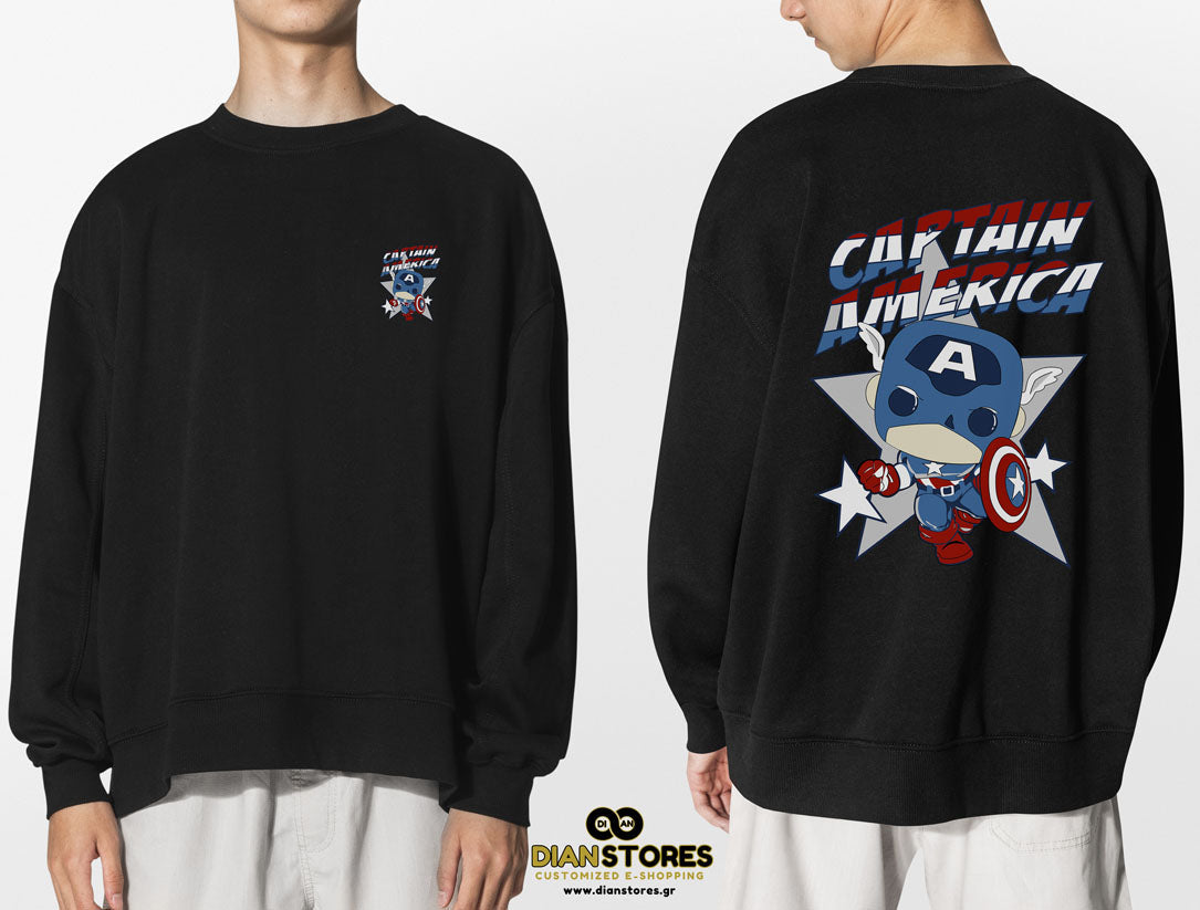 Φούτερ Μπλόυζα Captain America
