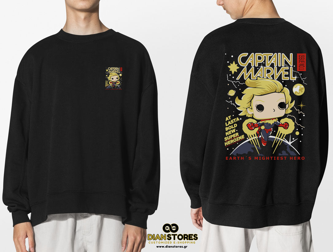 Φούτερ Μπλόυζα Captain Marvel