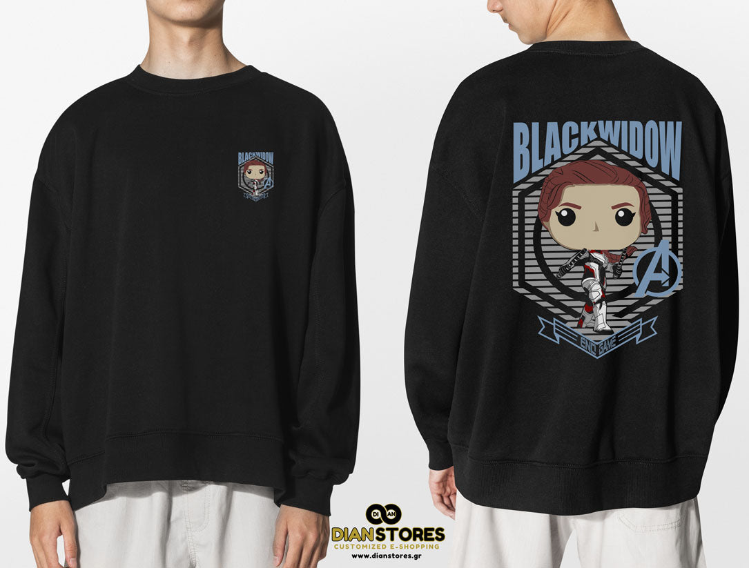 Φούτερ Μπλόυζα Black Widow