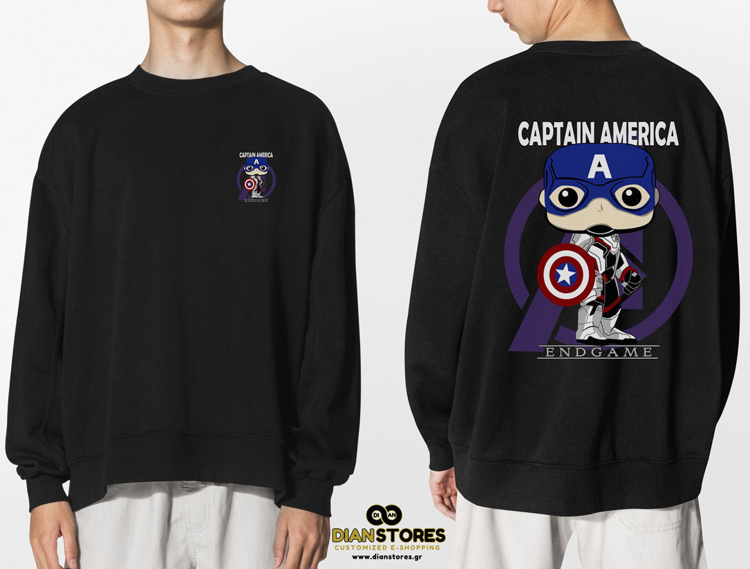 Φούτερ Μπλόυζα Captain America