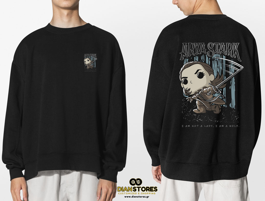 Φούτερ Μπλόυζα Arya Stark-Game Of Thrones