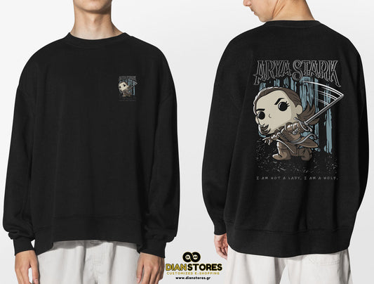 Φούτερ Μπλόυζα Arya Stark-Game Of Thrones