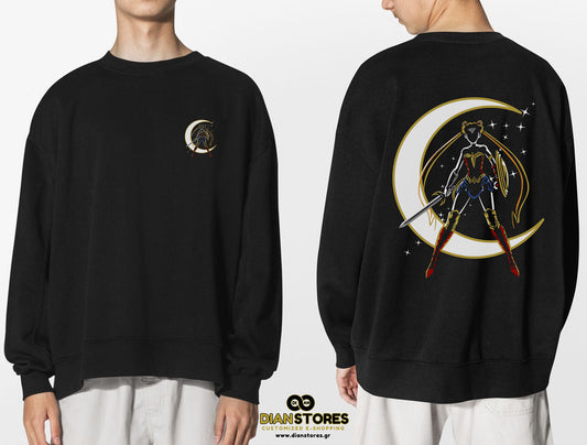 Φούτερ Μπλόυζα Sailor Moon Wonder Woman