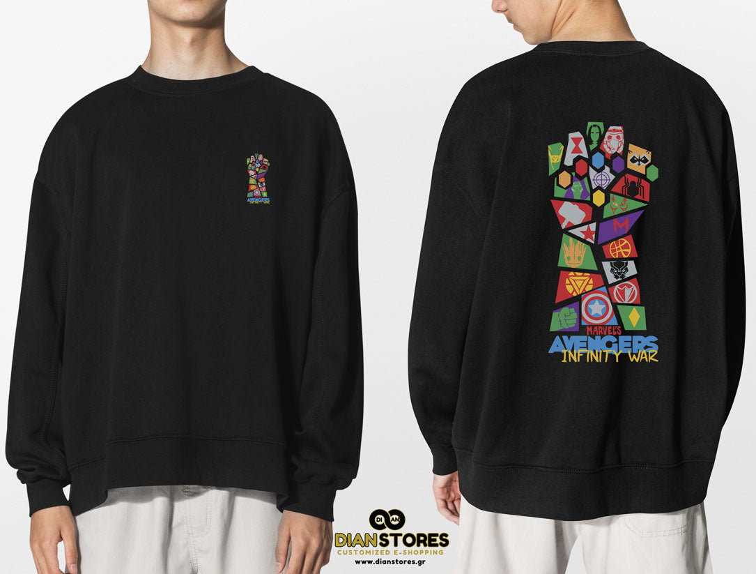Φούτερ Μπλόυζα Infinity War
