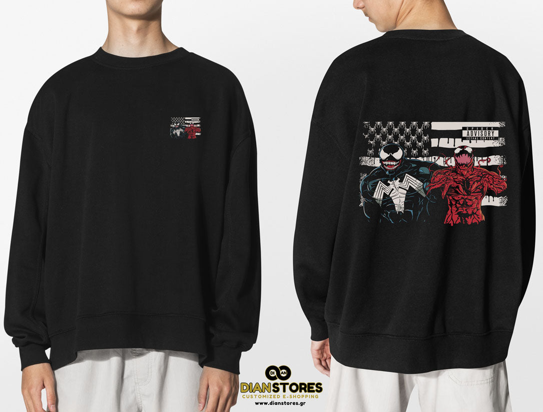 Φούτερ Μπλόυζα Venom and Carnage