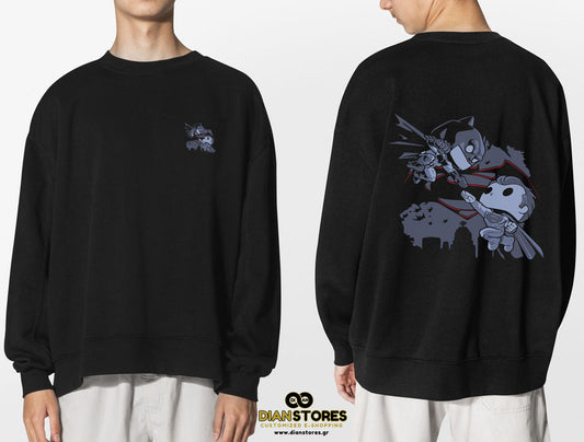 Φούτερ Μπλόυζα Batman and Superman