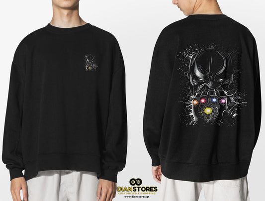 Φούτερ Μπλόυζα Thanos Infinity Stones