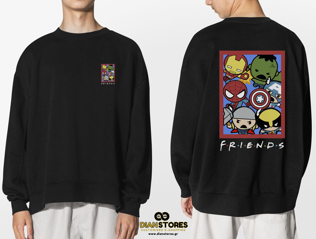 Φούτερ Μπλόυζα Marvel Friends