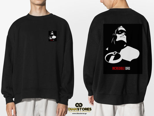 Φούτερ Μπλόυζα Incredible Dad