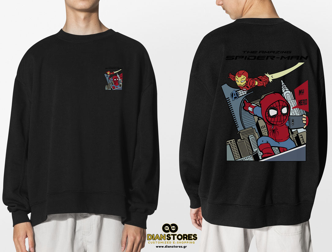 Φούτερ Μπλόυζα Spiderman Ironman