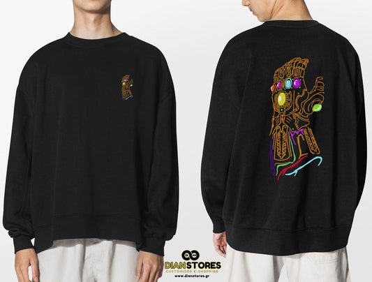 Φούτερ Μπλόυζα Infinity Gauntlet