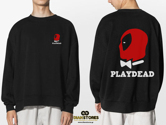 Φούτερ Μπλόυζα Deadpool Playdead