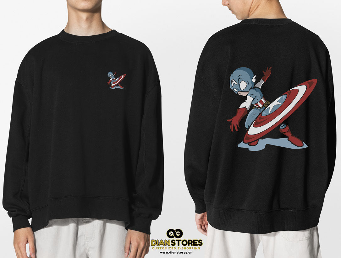 Φούτερ Μπλόυζα Captain America