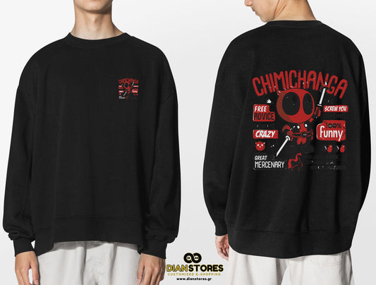 Φούτερ Μπλόυζα Deadpool Chimichanga