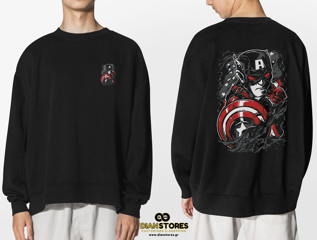 Φούτερ Μπλόυζα Captain America