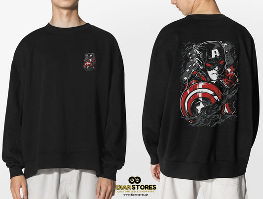 Φούτερ Μπλόυζα Captain America