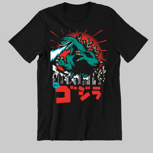 T-Shirt Superheroes Godzilla