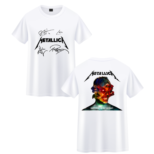 T-shirt Metallica Signatures