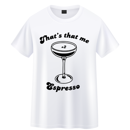 T-shirt That's that me Espresso