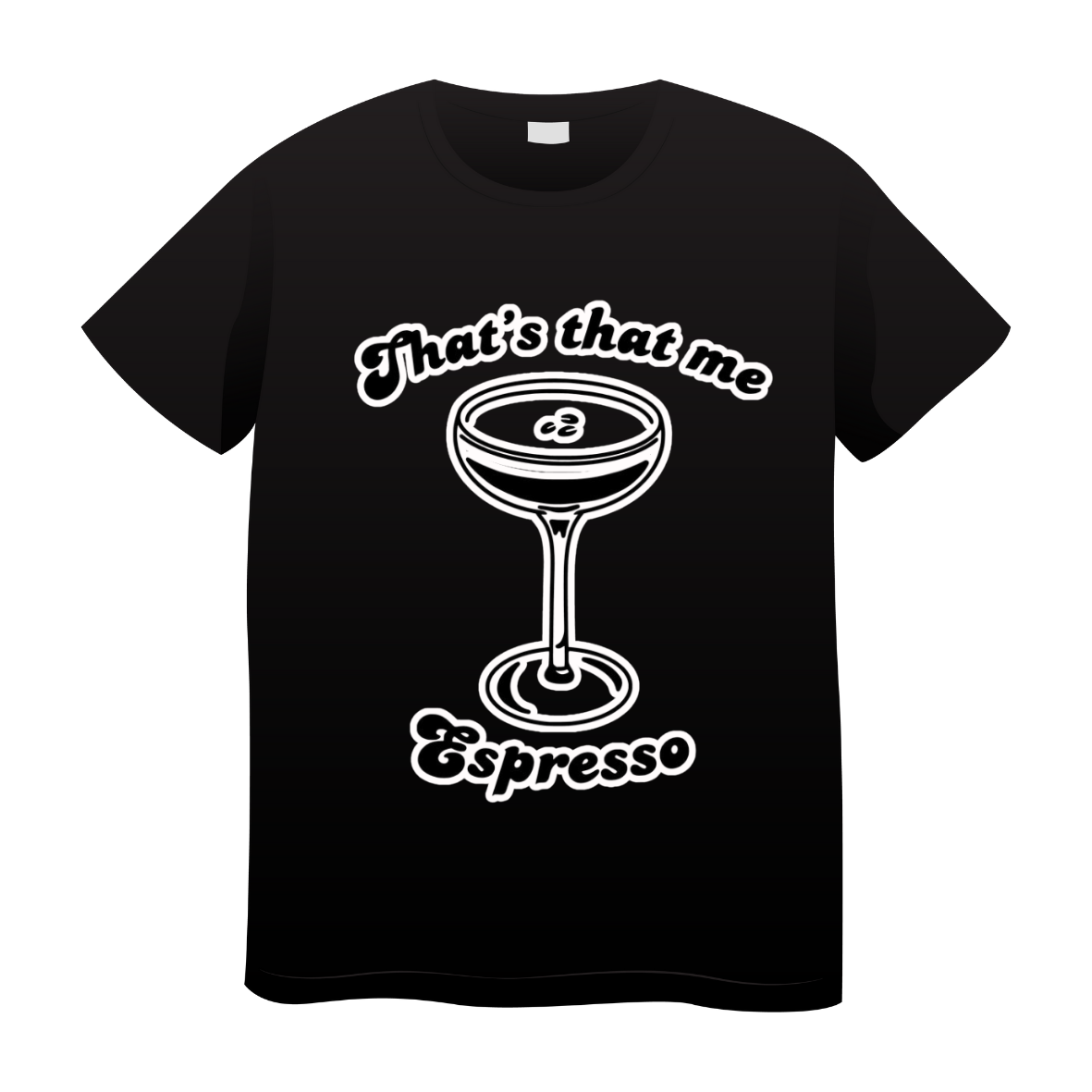 T-shirt That's that me Espresso